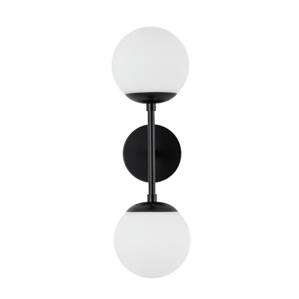 
Hjarta Minimalist Glass Globe Wall Sconce Brass or Black