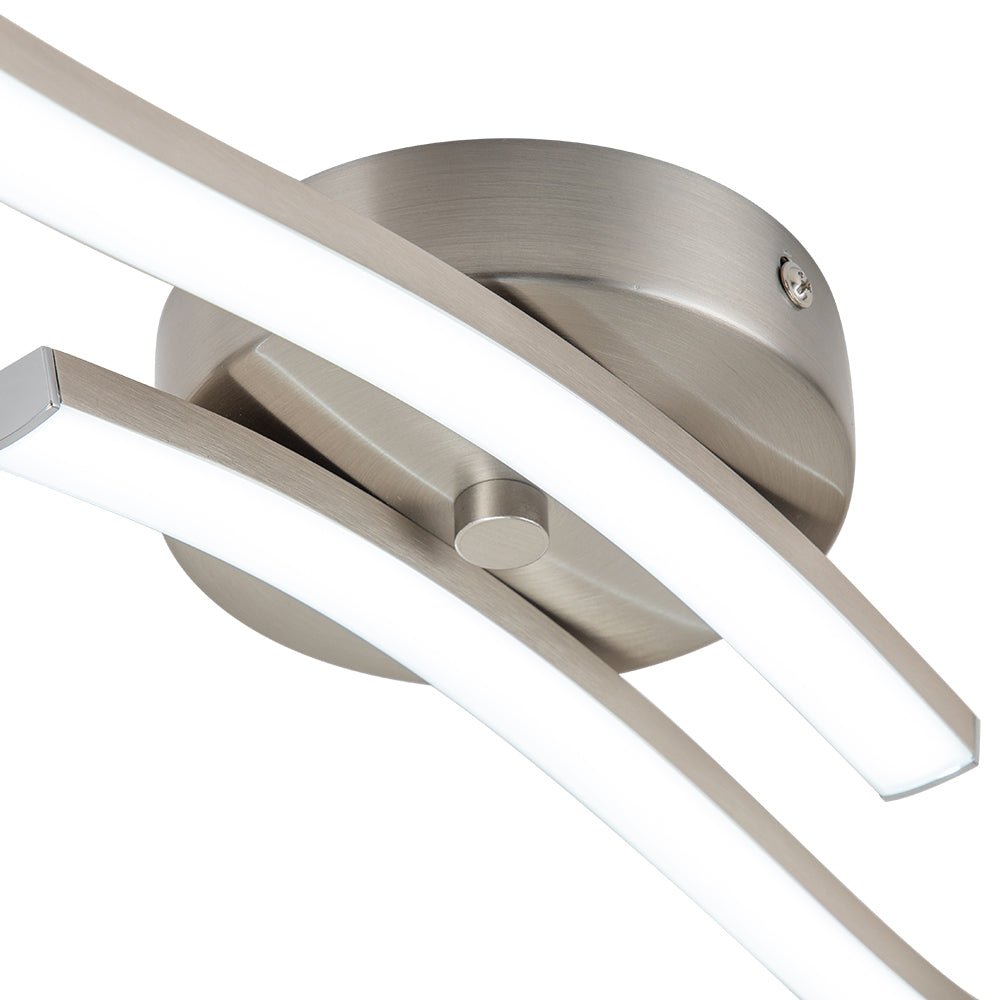 
Kveld Wavy Linear LED Flush Mount Wall Light