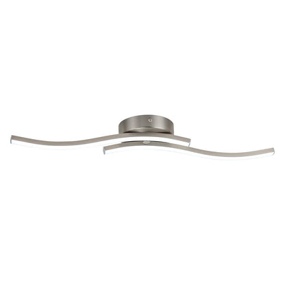 Kveld Wavy Linear LED Flush Mount Wall Light