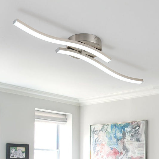 
Kveld Wavy Linear LED Flush Mount Wall Light