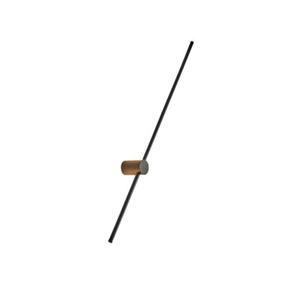 Ljos Minimalist LED Linear Wall Light 35.8 in Black