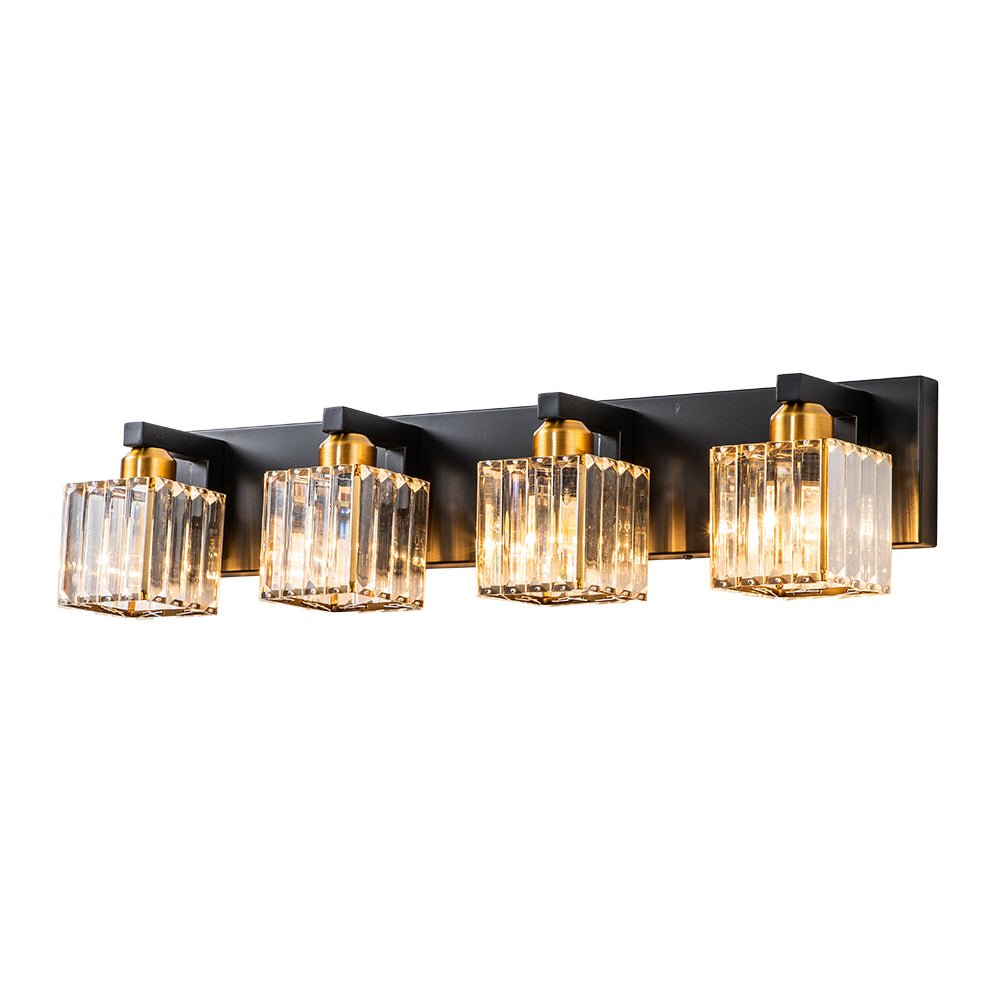 
Lumen Modern K9 Crystal Bathroom Vanity Wall Lamp