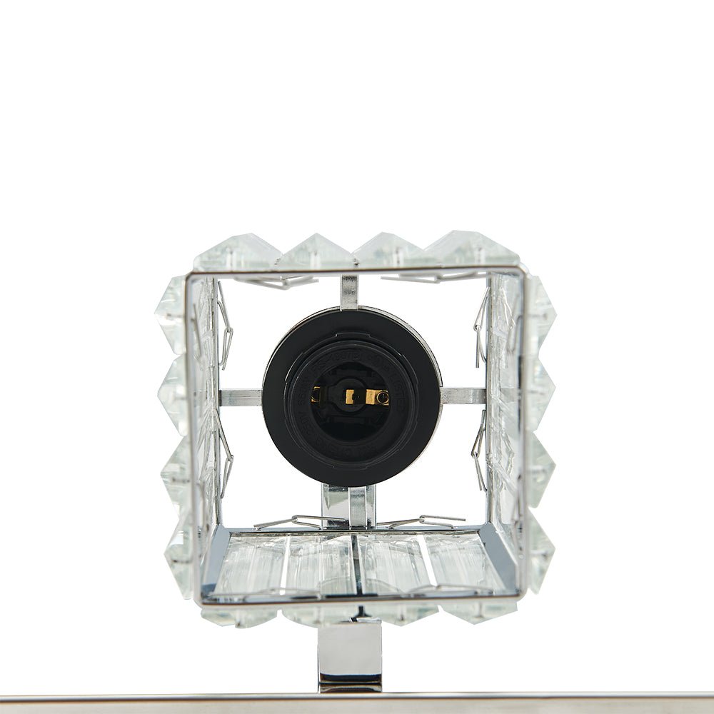 
Lumen Modern K9 Crystal Bathroom Vanity Wall Lamp