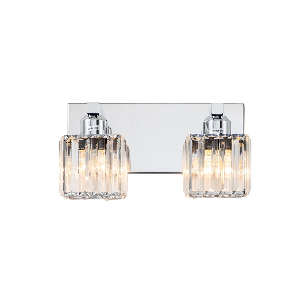
Lumen Modern K9 Crystal Bathroom Vanity Wall Lamp
