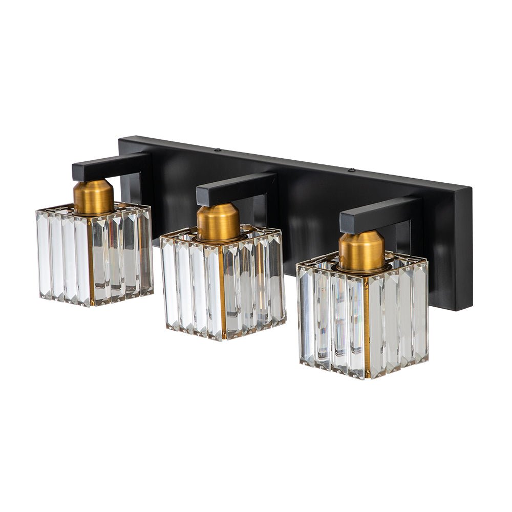 
Lumen Modern K9 Crystal Bathroom Vanity Wall Lamp