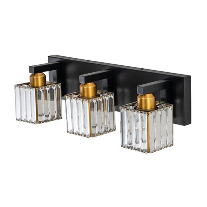 Lumen Modern K9 Crystal Bathroom Vanity Wall Lamp