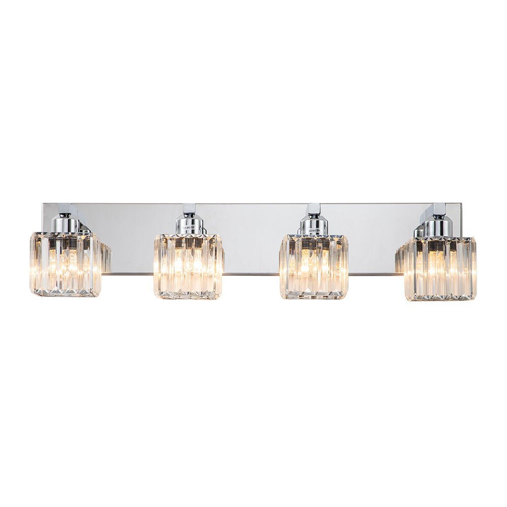 
Lumen Modern K9 Crystal Bathroom Vanity Wall Lamp