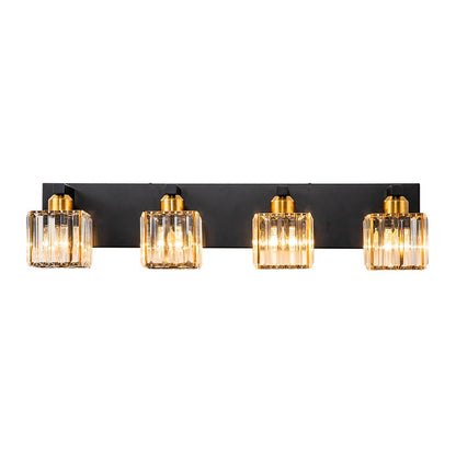Lumen Modern K9 Crystal Bathroom Vanity Wall Lamp