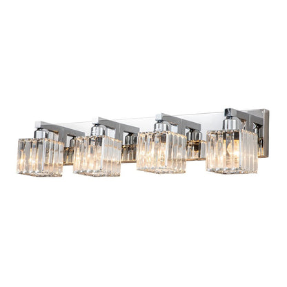 Lumen Modern K9 Crystal Bathroom Vanity Wall Lamp