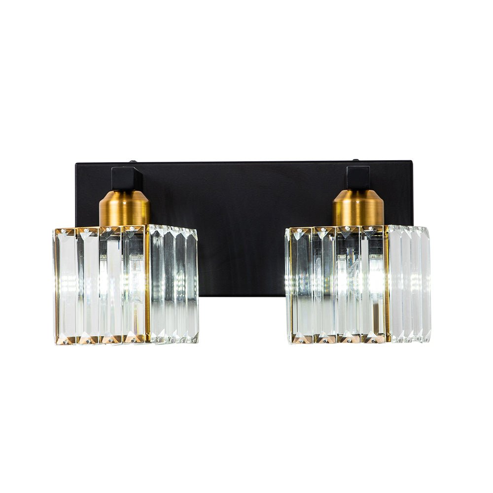 
Lumen Modern K9 Crystal Bathroom Vanity Wall Lamp