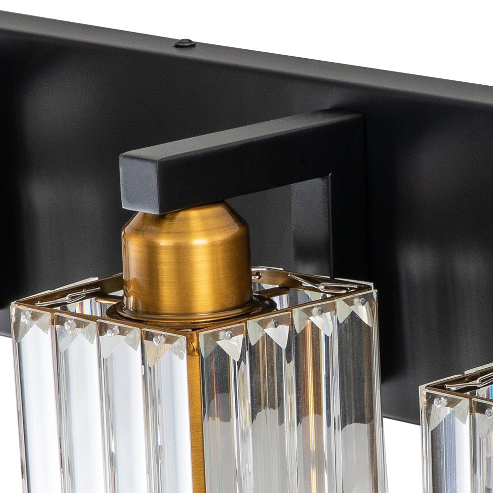
Lumen Modern K9 Crystal Bathroom Vanity Wall Lamp