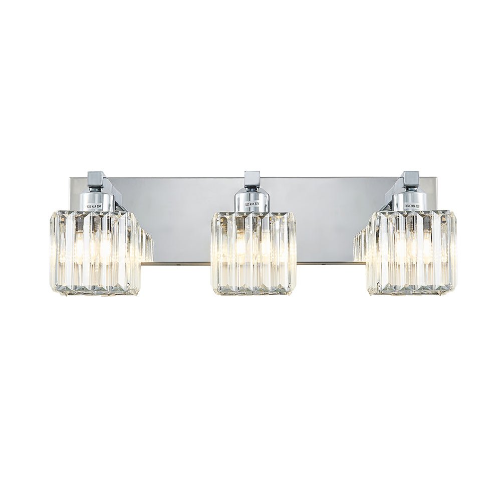 
Lumen Modern K9 Crystal Bathroom Vanity Wall Lamp