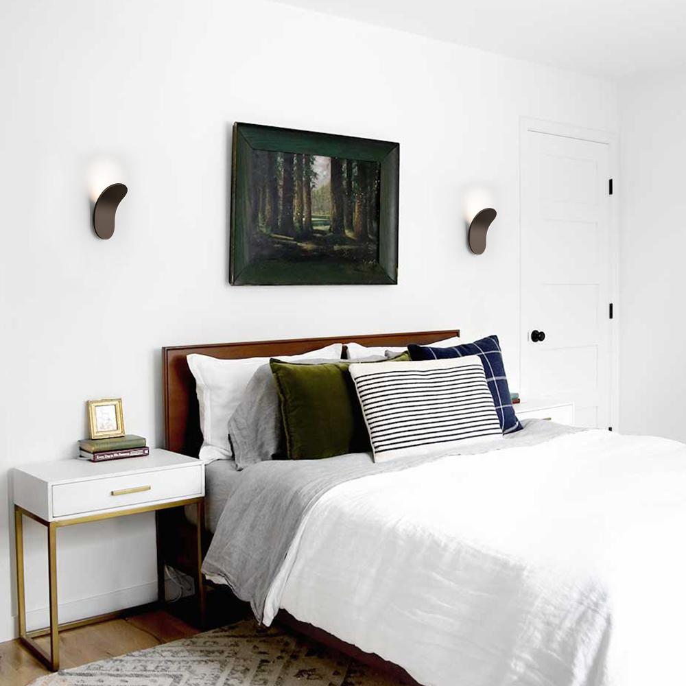 
Nordlys Modern Mini LED Metal Wall Sconce Bedside